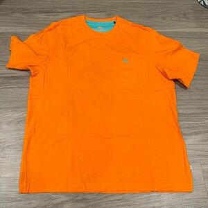Tommy Bahama Vibrant Orange Short Sleeve Tee